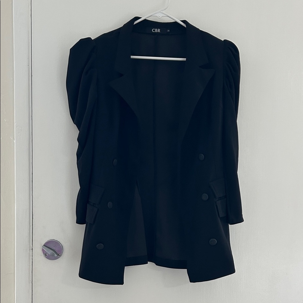 CBR Women's Elegant Black Blazer